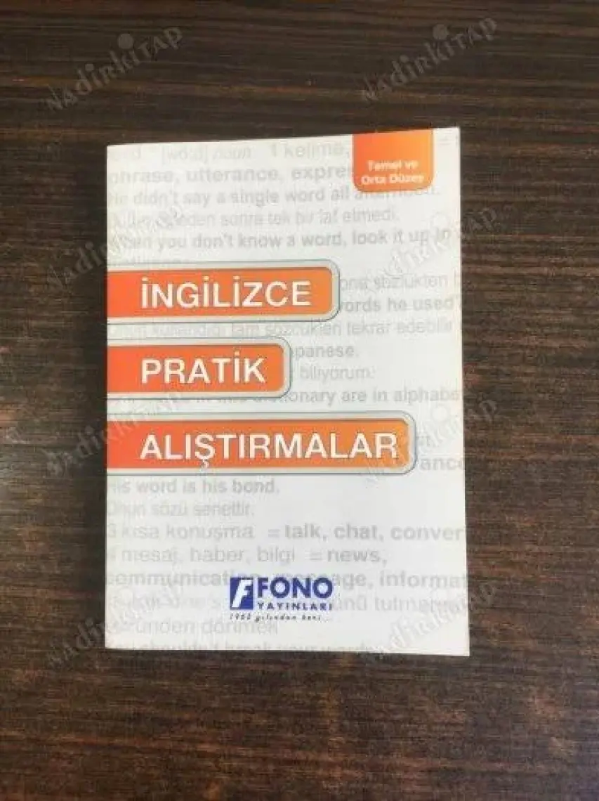 Fono Yayınları İngilizce Pratik Alıştırmalar