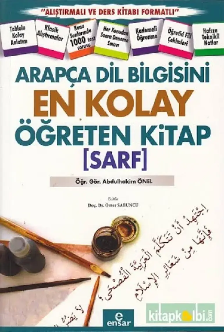 Ensar Neşriyat Arapça Dil Bilgisini En Kolay Öğreten Kitap (Nahiv)