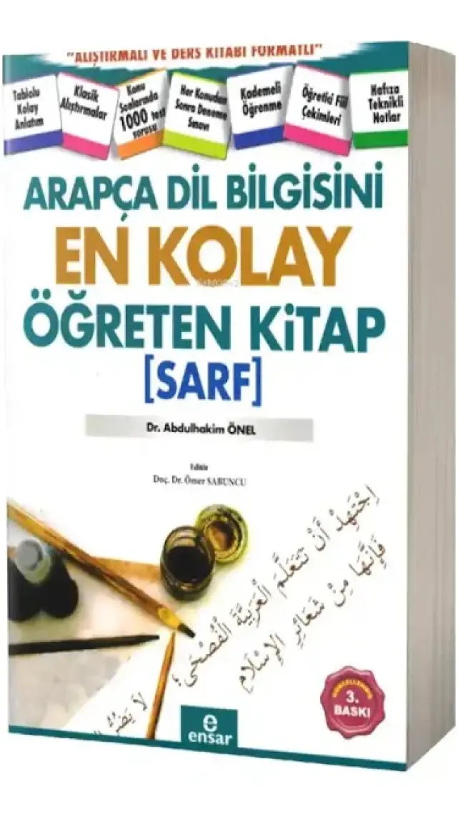 Ensar Neşriyat Arapça Dil Bilgisini En Kolay Öğreten Kitap (Nahiv)