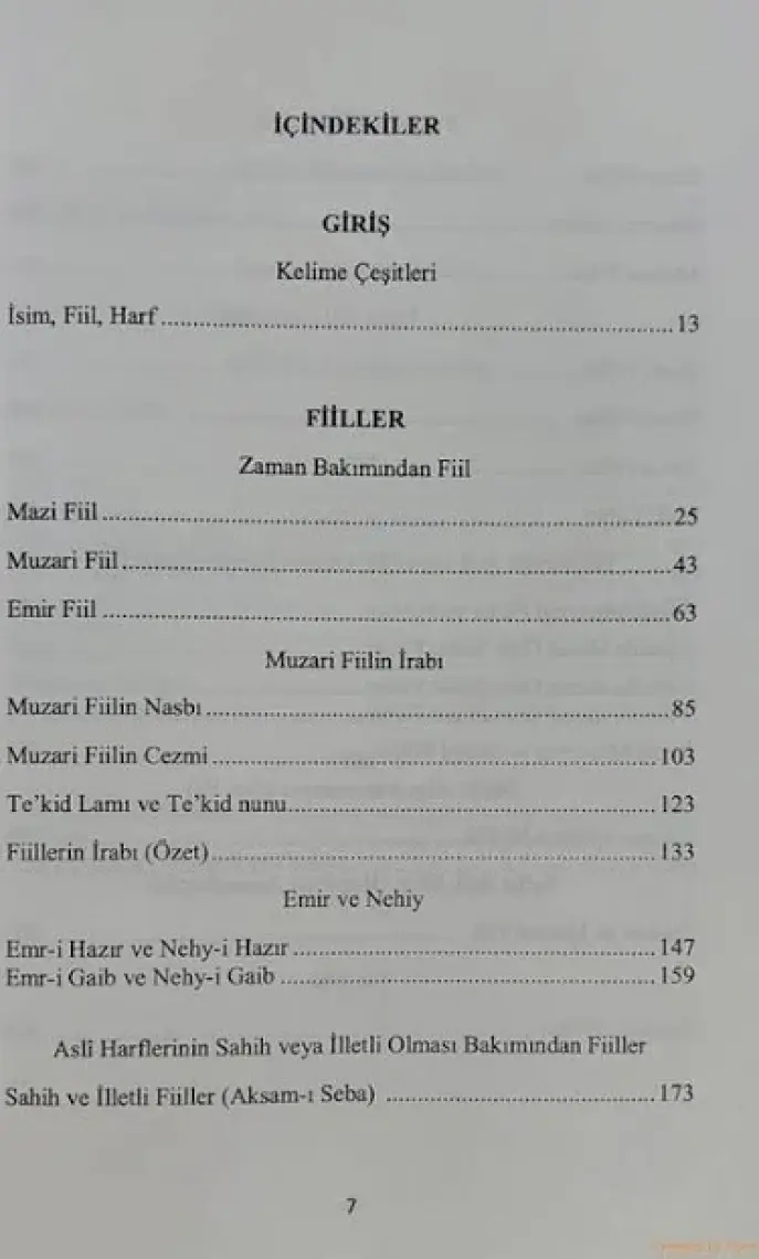 Ensar Neşriyat Arapça Dil Bilgisini En Kolay Öğreten Kitap (Nahiv)