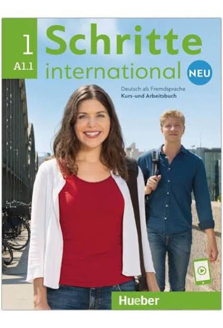 Hueber Schritte International 1 Neu A1.1 Kurs Und Arbeitsbuch Mit Audios Online