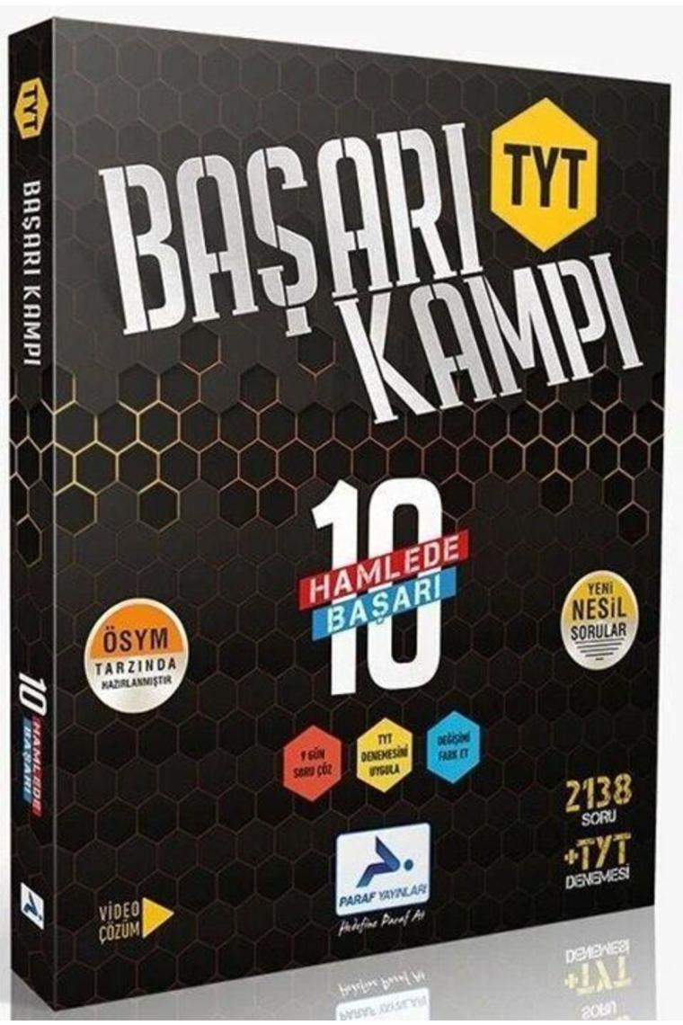Tyt Başarı Kampı 10 Hamlede Başarı Video Çözümlü Yayınları