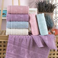 Premium 6'lı 50x90 Cm El & Yüz Havlu Seti | %100 Pamuk