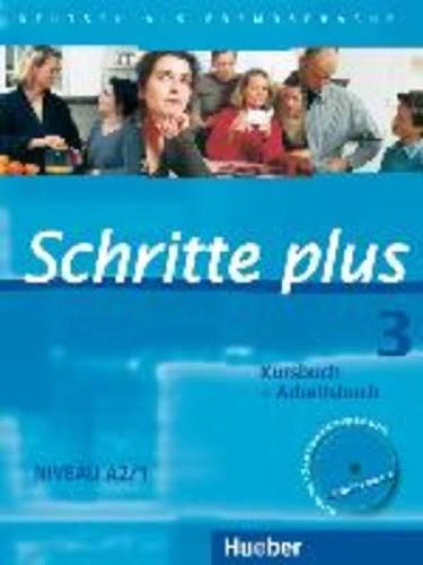 Hueber Schritte Plus 3: Kurs Und Arbeitsbuch Mit Audio-CD Zum A2.1