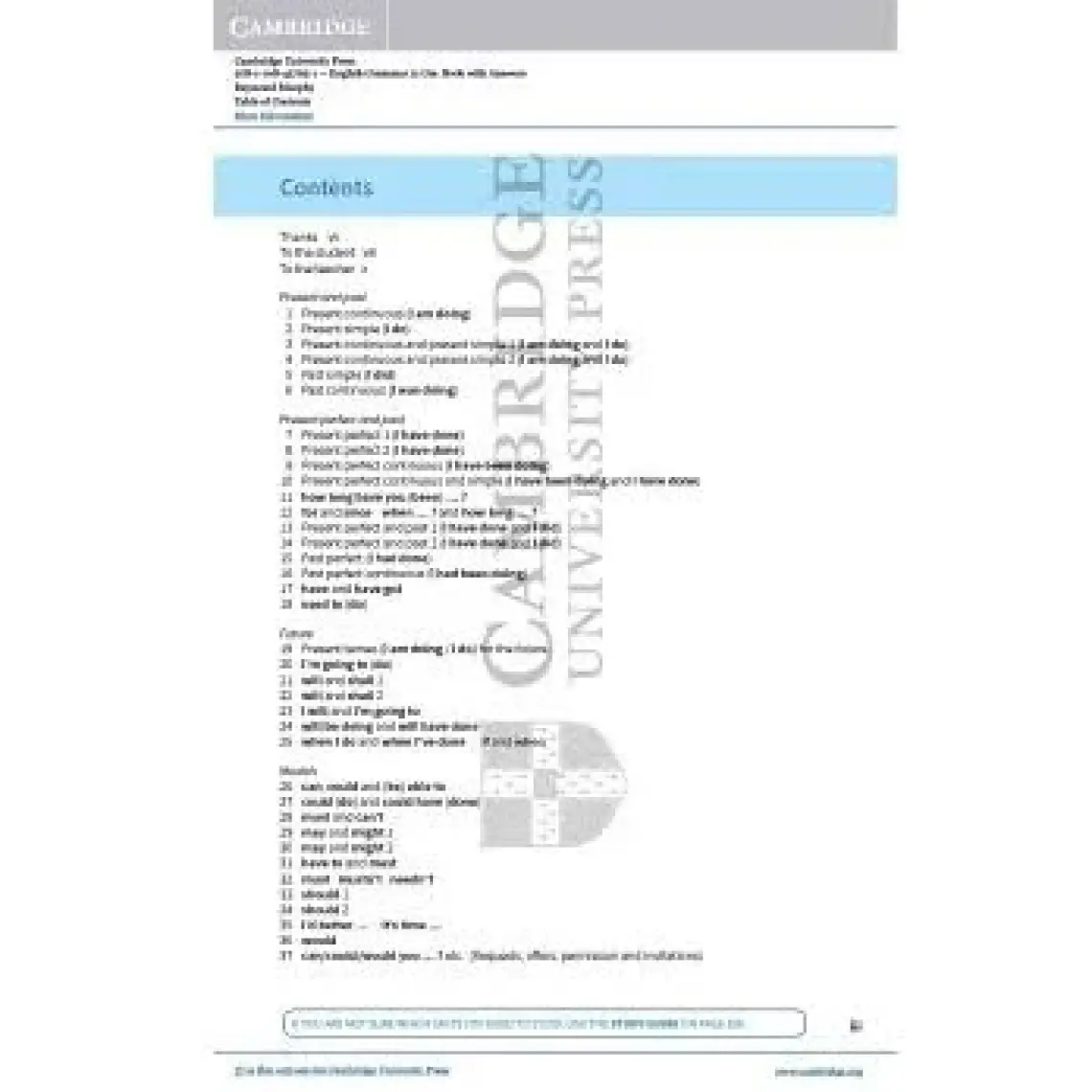 Cambridge University Press English Grammar in Use With Answers 5th
