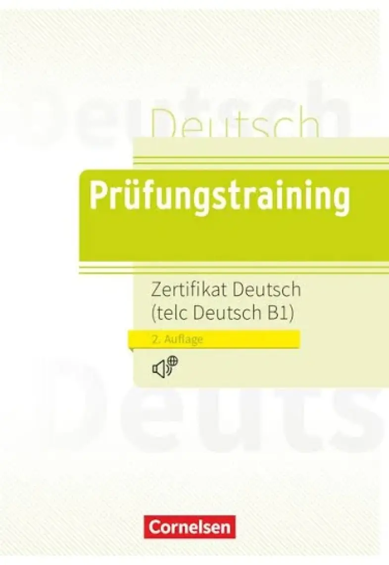 Cornelsen Yayınları - Prüfungstraining Zertifikat Deutsch B1 Telc - Gabi Baier