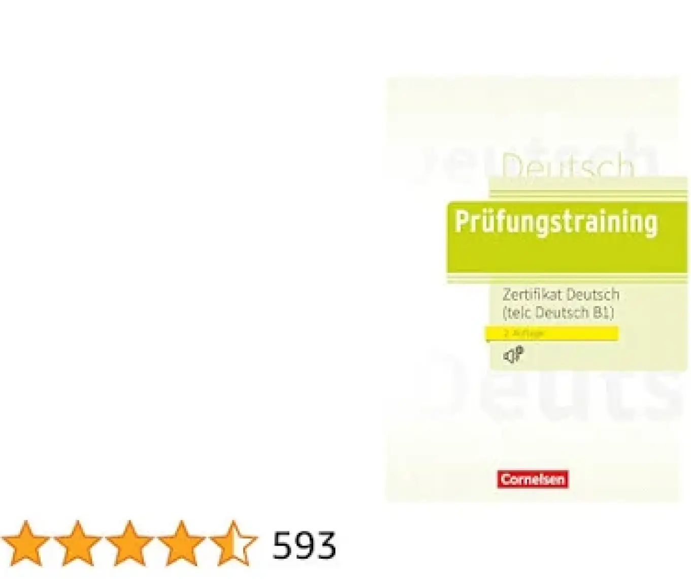 Cornelsen Yayınları - Prüfungstraining Zertifikat Deutsch B1 Telc - Gabi Baier