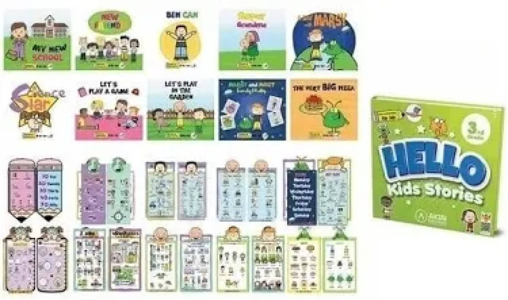 Akın Publishing Dil Hello Kids Stories 3nd Grade
