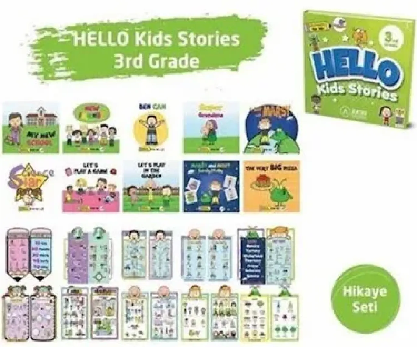 Akın Publishing Dil Hello Kids Stories 3nd Grade
