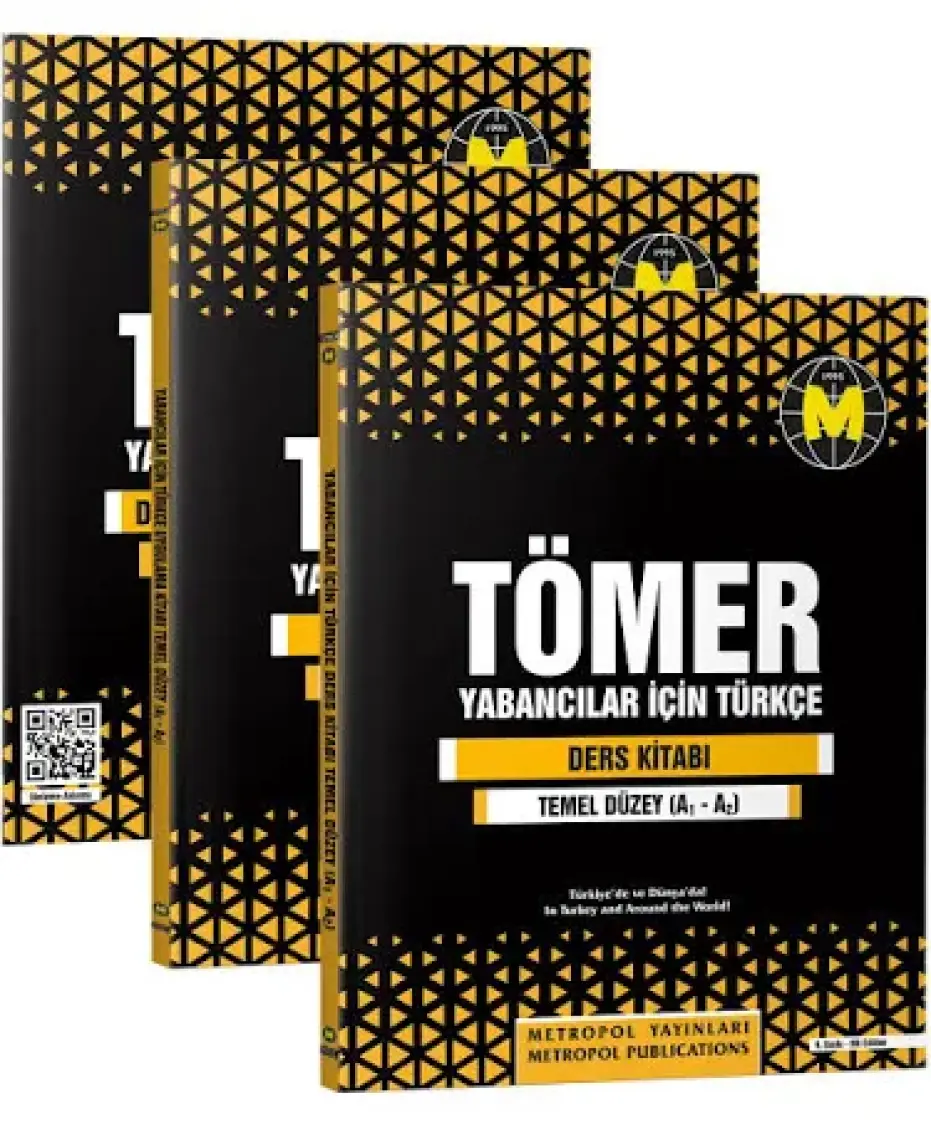 TÖMER-YABANCILAR İÇİN TÜRKÇE ÖĞRETİM SETİ (A1-A2) TEMEL DÜZEY