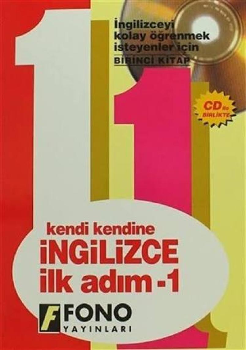 Fono Yayınları Kendi Kendine İngilizce İlk Adım-1 Cd'li
