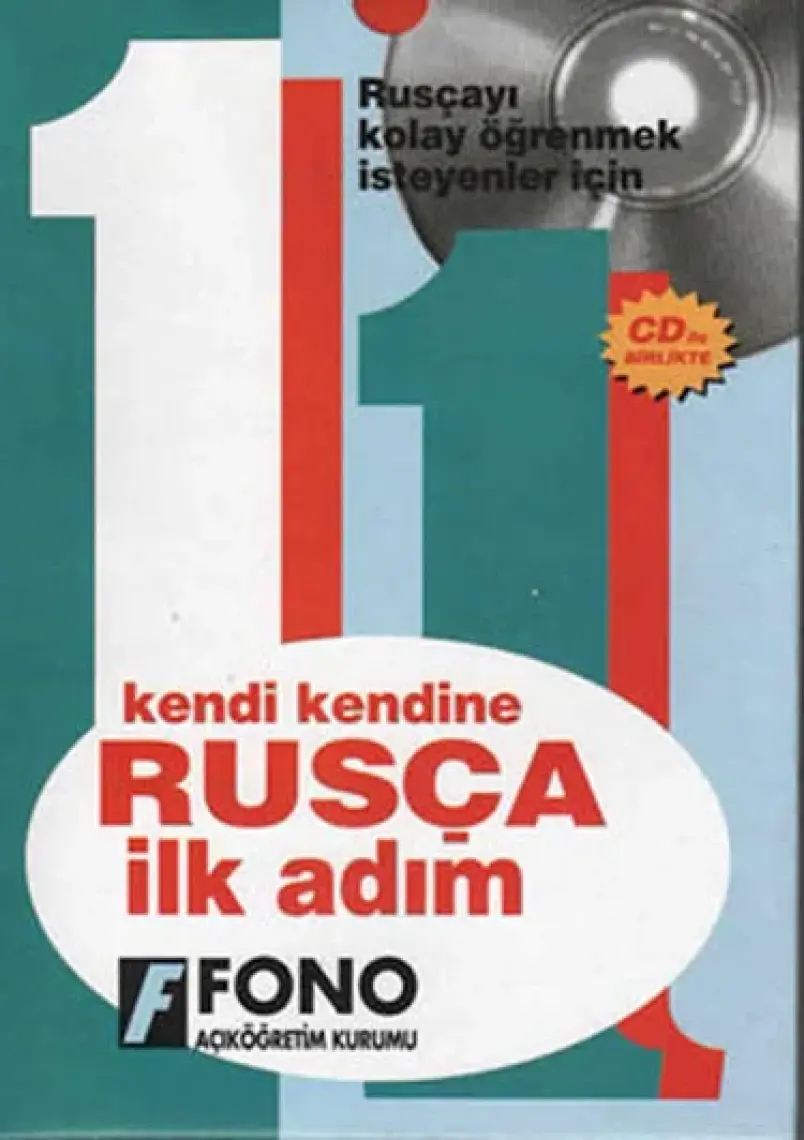 Fono Yayınları Fono Rusça İlk Adım 1 Cd'li