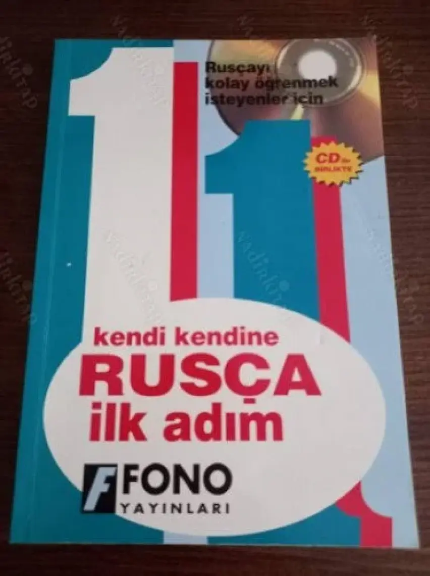 Fono Yayınları Fono Rusça İlk Adım 1 Cd'li