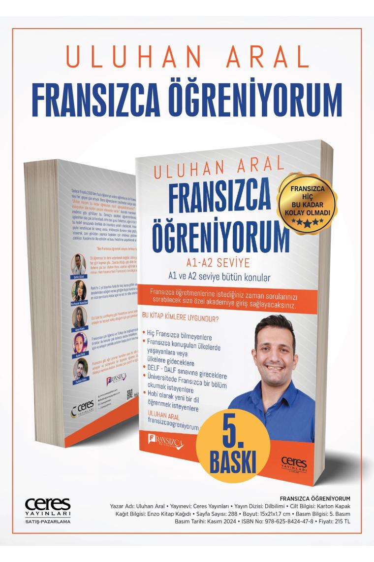 Ceres Yayınları Fransızca Öğreniyorum