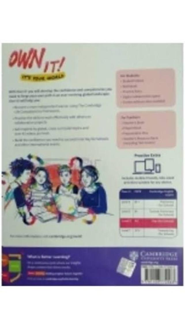 Cambridge University Press Own it Student's Book+Workbook Level 2