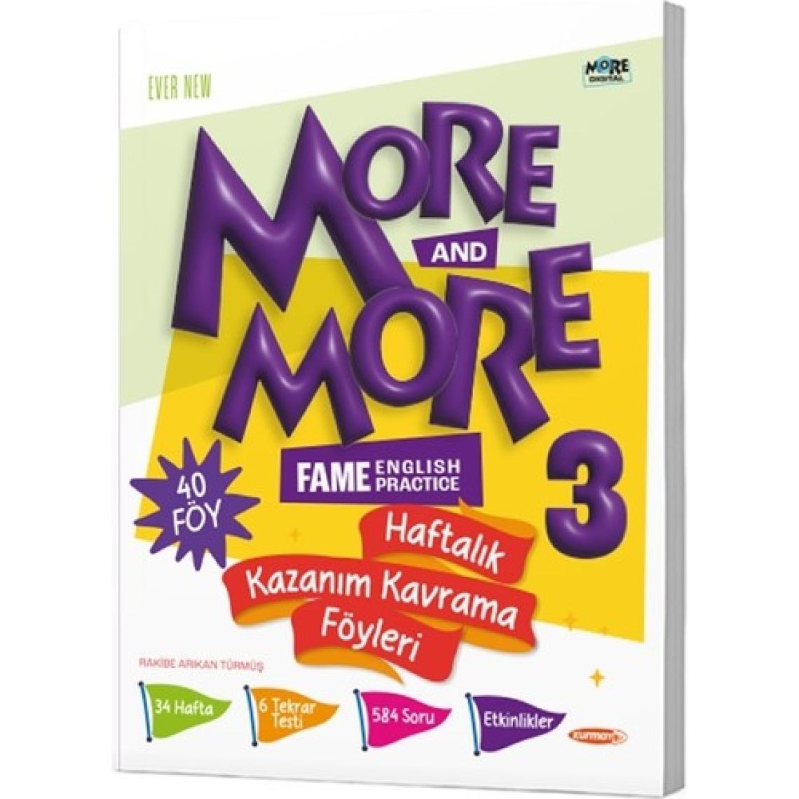 Kurmay Yayınları 3 Haftalık Kazanım Kavrama Föyleri (44 Föy)