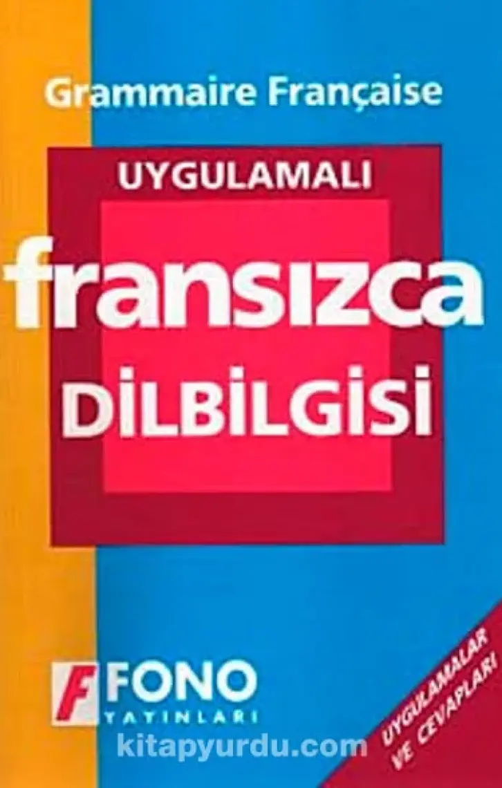 Fono Yayınları Fono Uygulamalı Fransızca Dil Bilgisi - Aydın Karaahmetoğlu