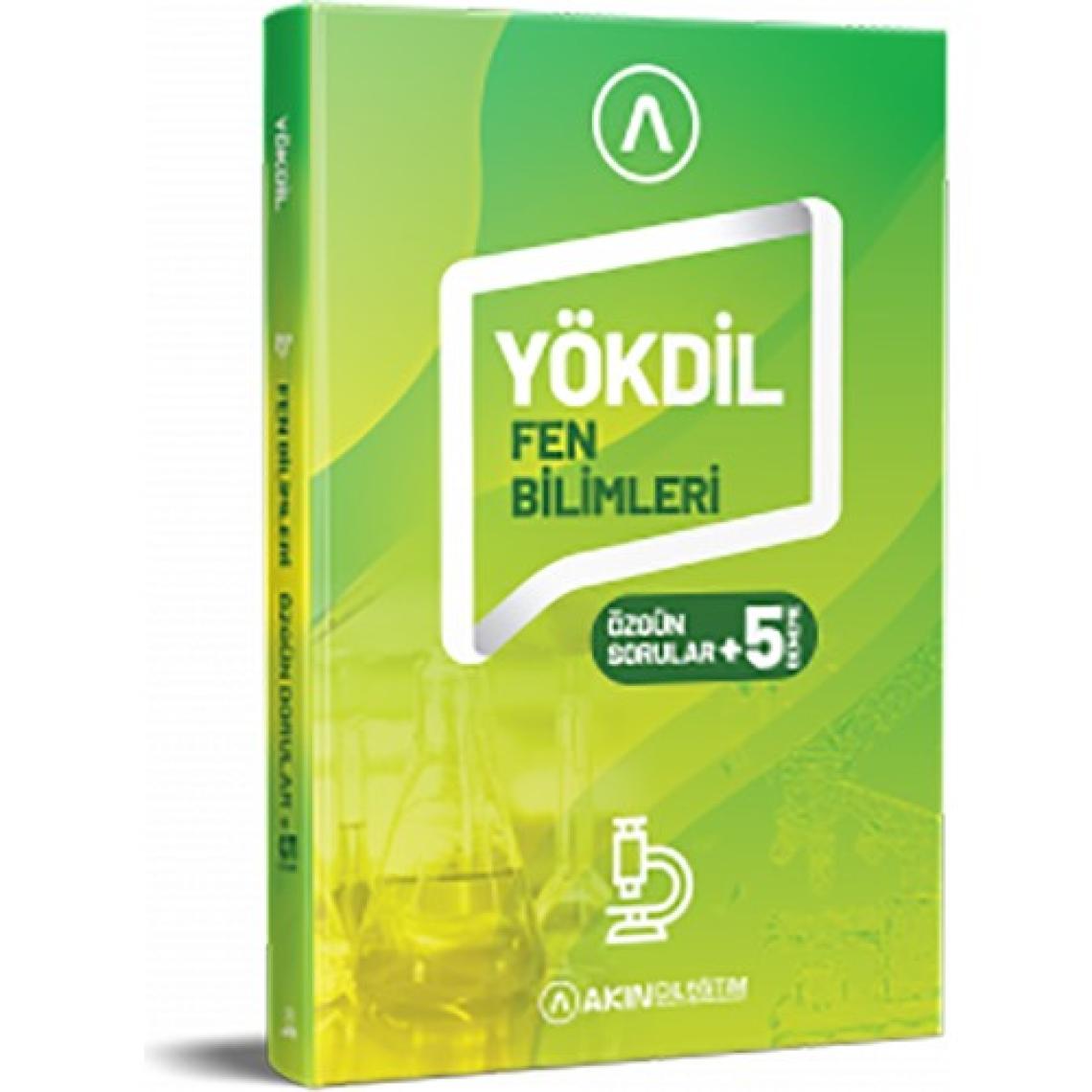 Akın Publishing Yds Yökdil Deneme Testleri Yökdil Fen Bilimleri Özgün Sorular + 5 Deneme