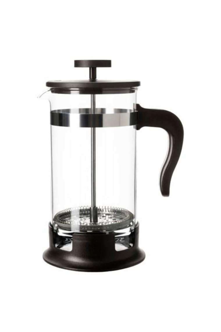 Siyah Cam French Press 1lt