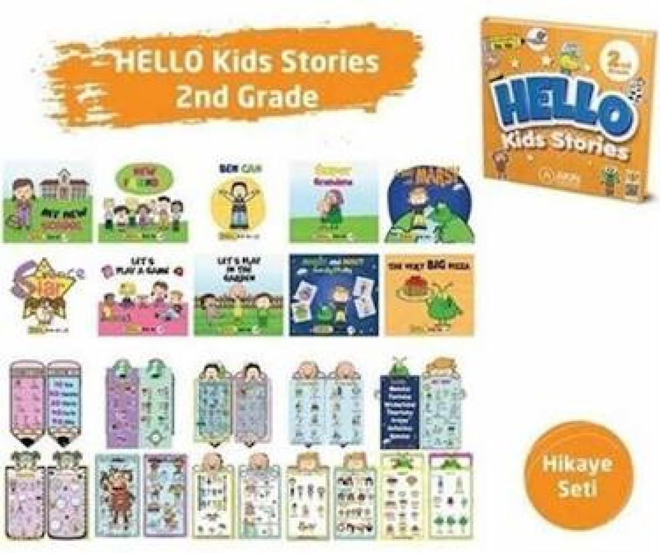 Akın Publishing Dil Hello Kids Stories 2nd Grade