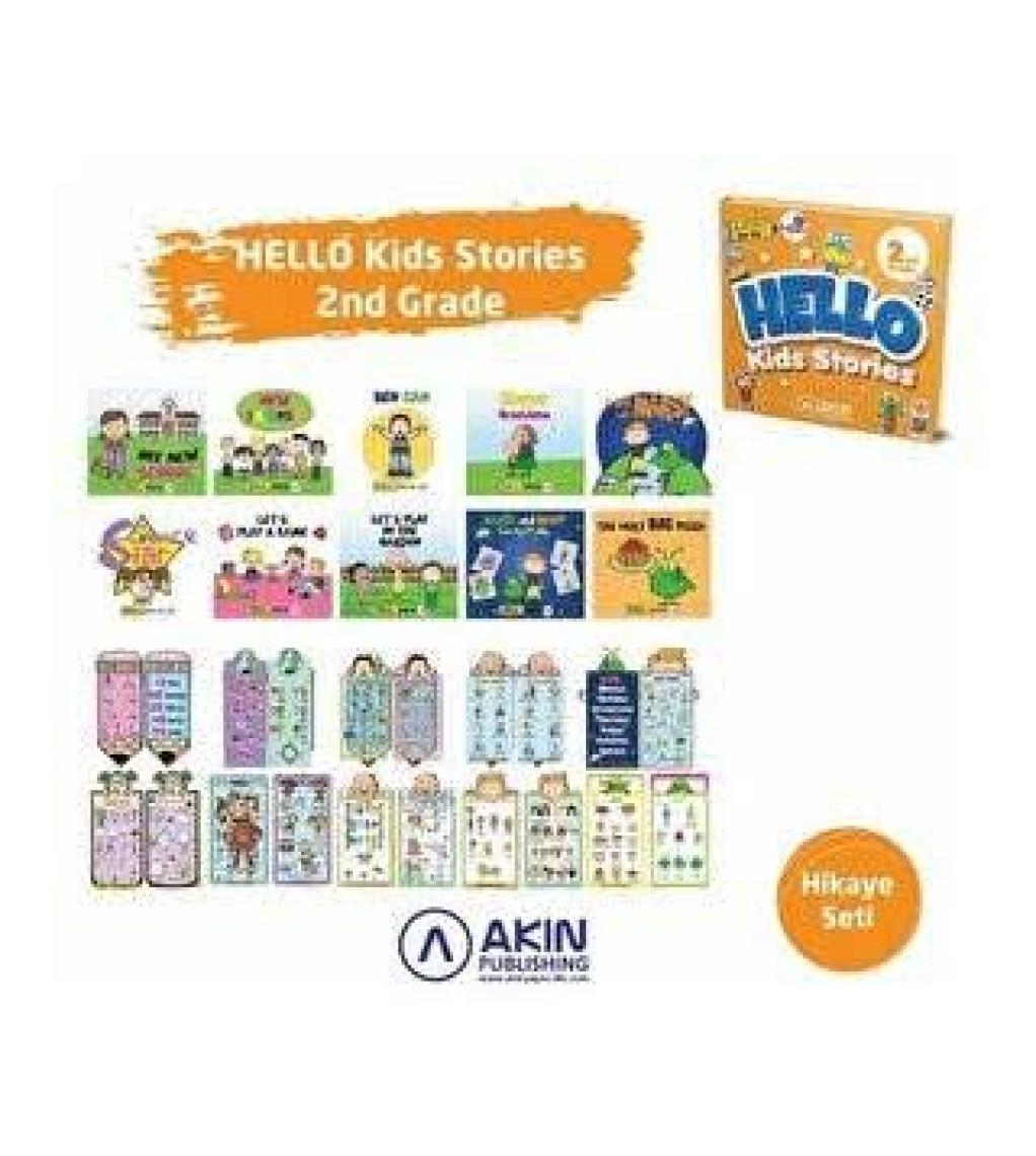 Akın Publishing Dil Hello Kids Stories 2nd Grade