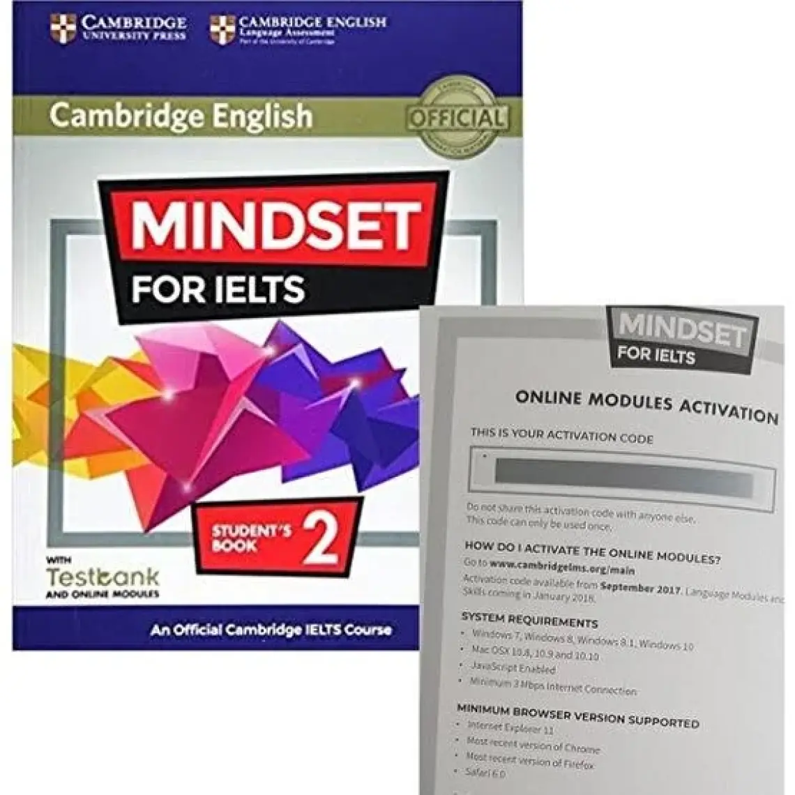 Cambridge University Press Mindset For IELTS 2 Student's Book With Testbank and Online Modules