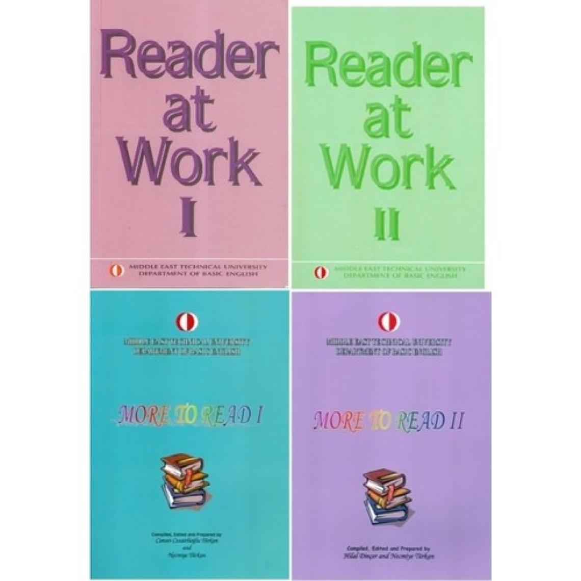Odtü Yayıncılık Metu Reader At Work 1-2 More To Read 1-2 4'lü Set
