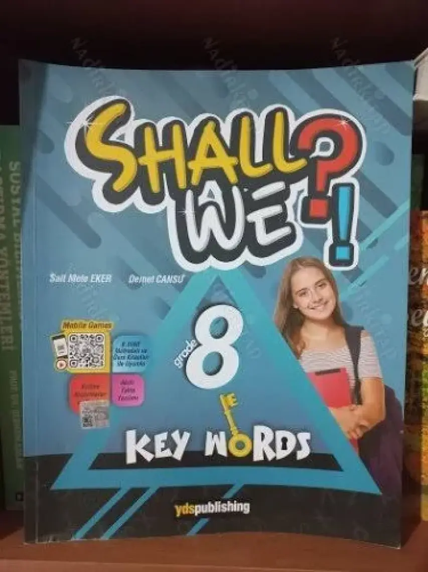 YDS Publishing   Shall We?! 8 Key Words Vocabulary Book