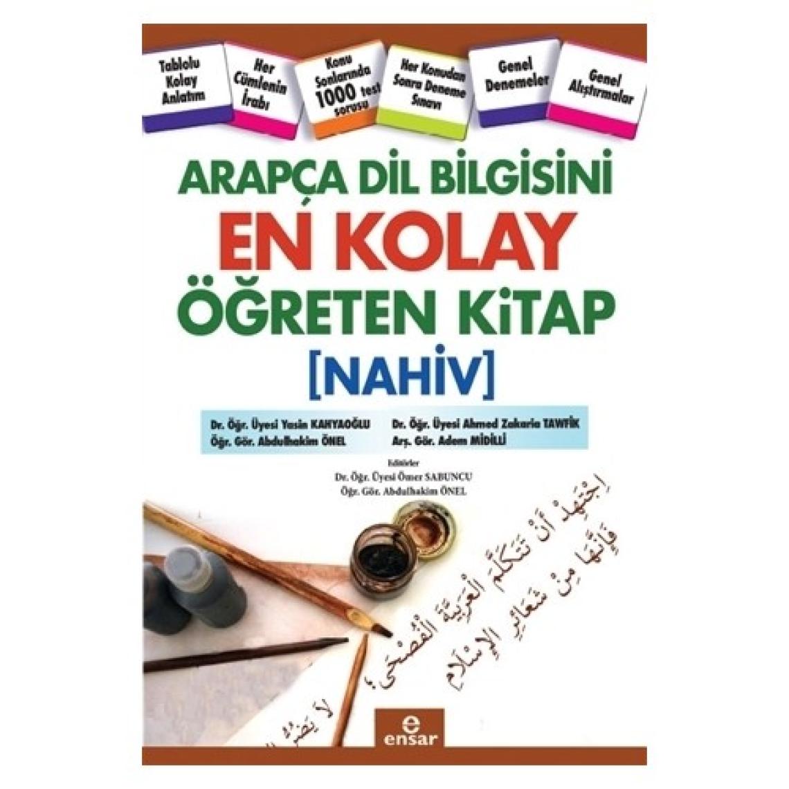 Ensar Neşriyat Arapça Dil Bilgisini En Kolay Öğreten Kitap (Nahiv)