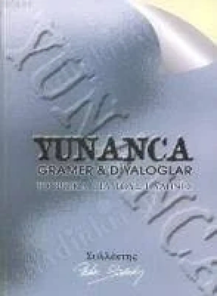 Derin Yayınları Yunanca Gramer & Diyalolar-Tekin Gültekin
