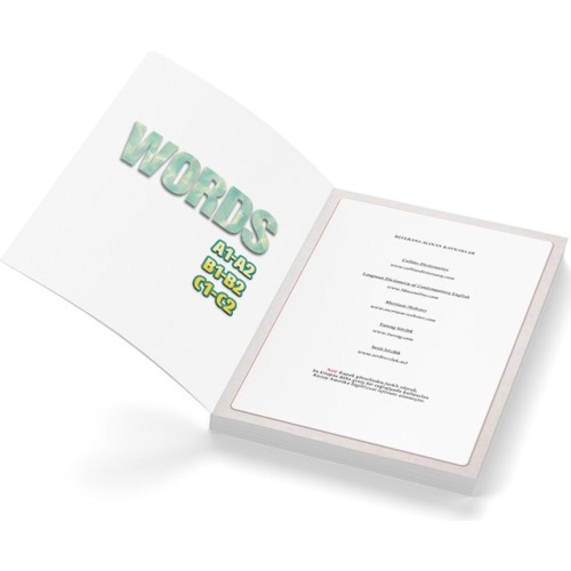 Özer Kiraz Yayınları İngilizce Kelime Kitabı Words
