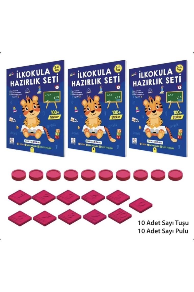İlkokula Hazırlık Seti 3-6 Yaş
