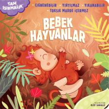 Bebek Hayvanlar Yırtılmayan Yıkanabilir Çiğnenebilir Yırtılmaz Kitap