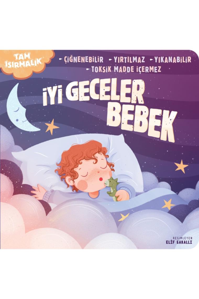 Iyi Geceler Bebek Yırtılmayan Yıkanabilir Çiğnenebilir Yırtılmaz Kitap