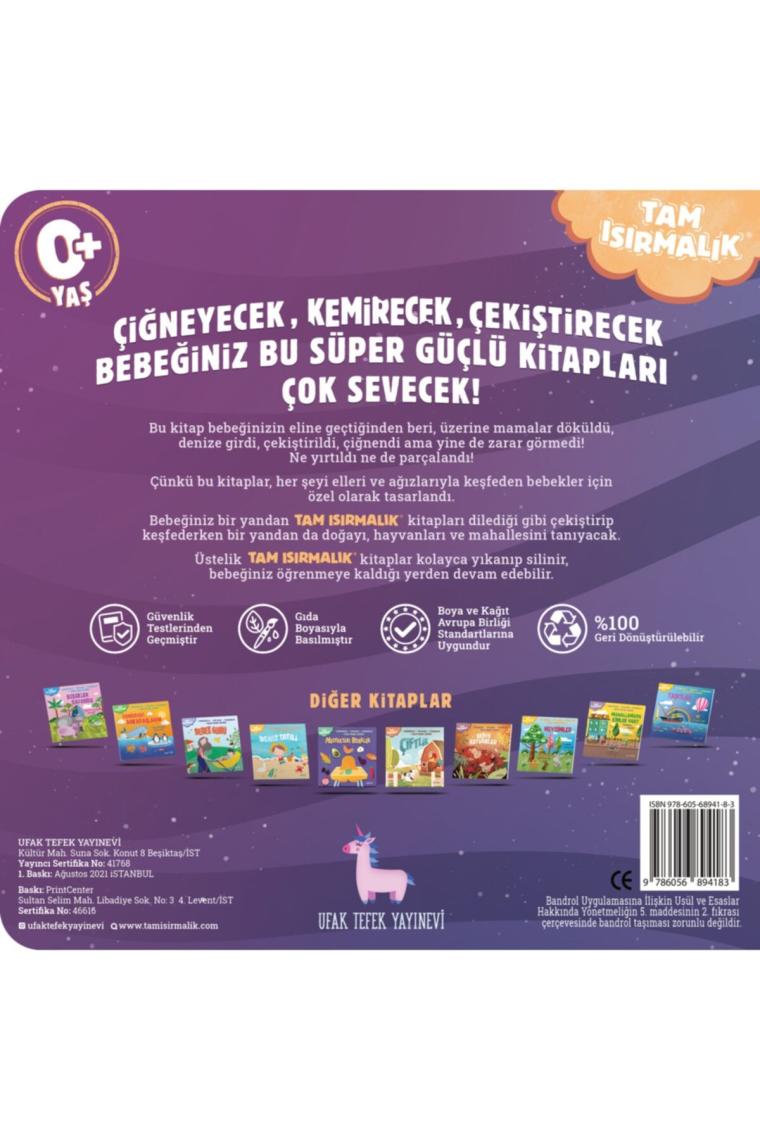 Iyi Geceler Bebek Yırtılmayan Yıkanabilir Çiğnenebilir Yırtılmaz Kitap