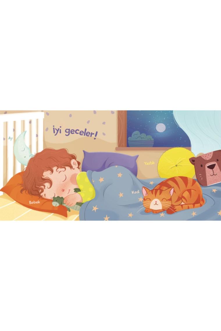 Iyi Geceler Bebek Yırtılmayan Yıkanabilir Çiğnenebilir Yırtılmaz Kitap