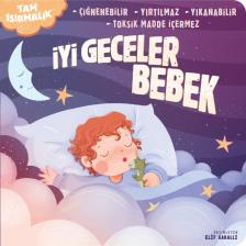 Iyi Geceler Bebek Yırtılmayan Yıkanabilir Çiğnenebilir Yırtılmaz Kitap