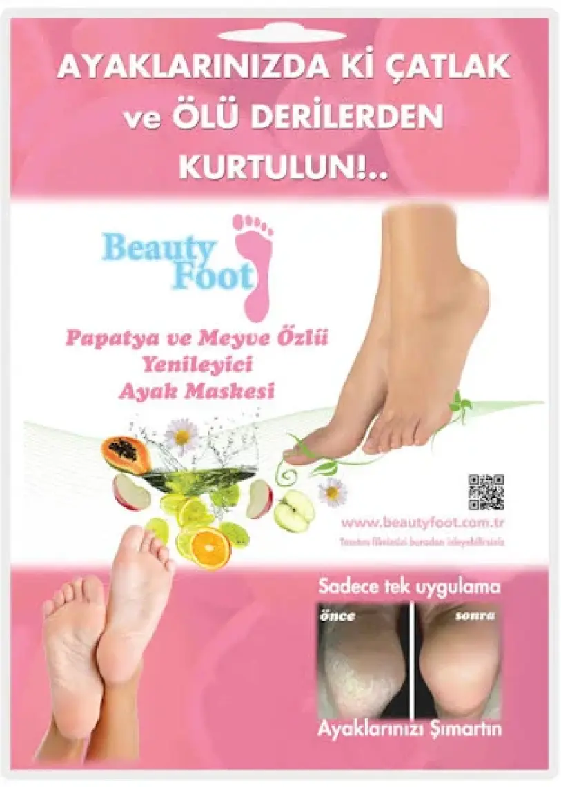 Beauty Foot Ayak Maskesi