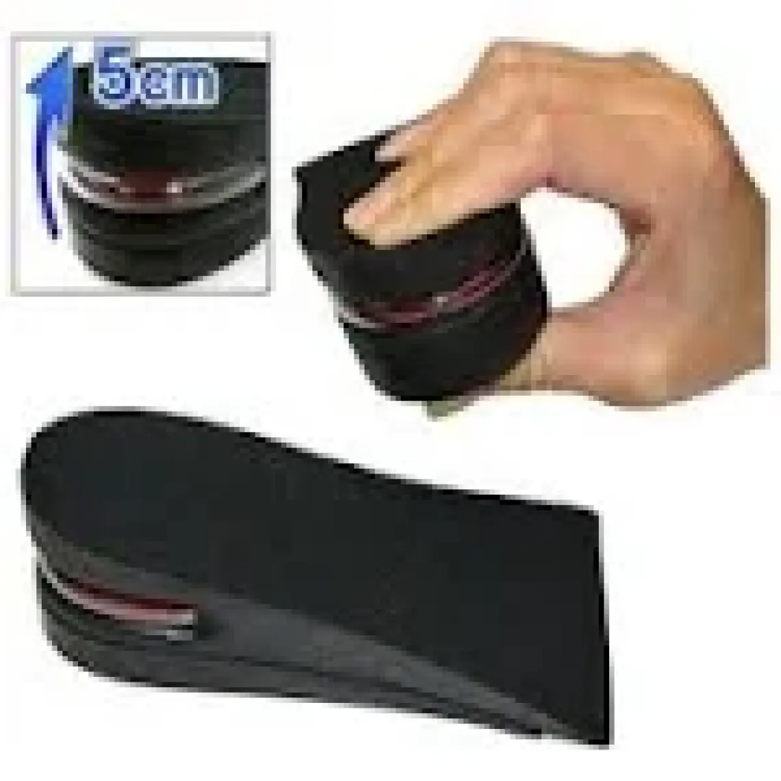 Peak Bays Hava Yastıklı Boy Uzatıcı Tabanlık 5 cm