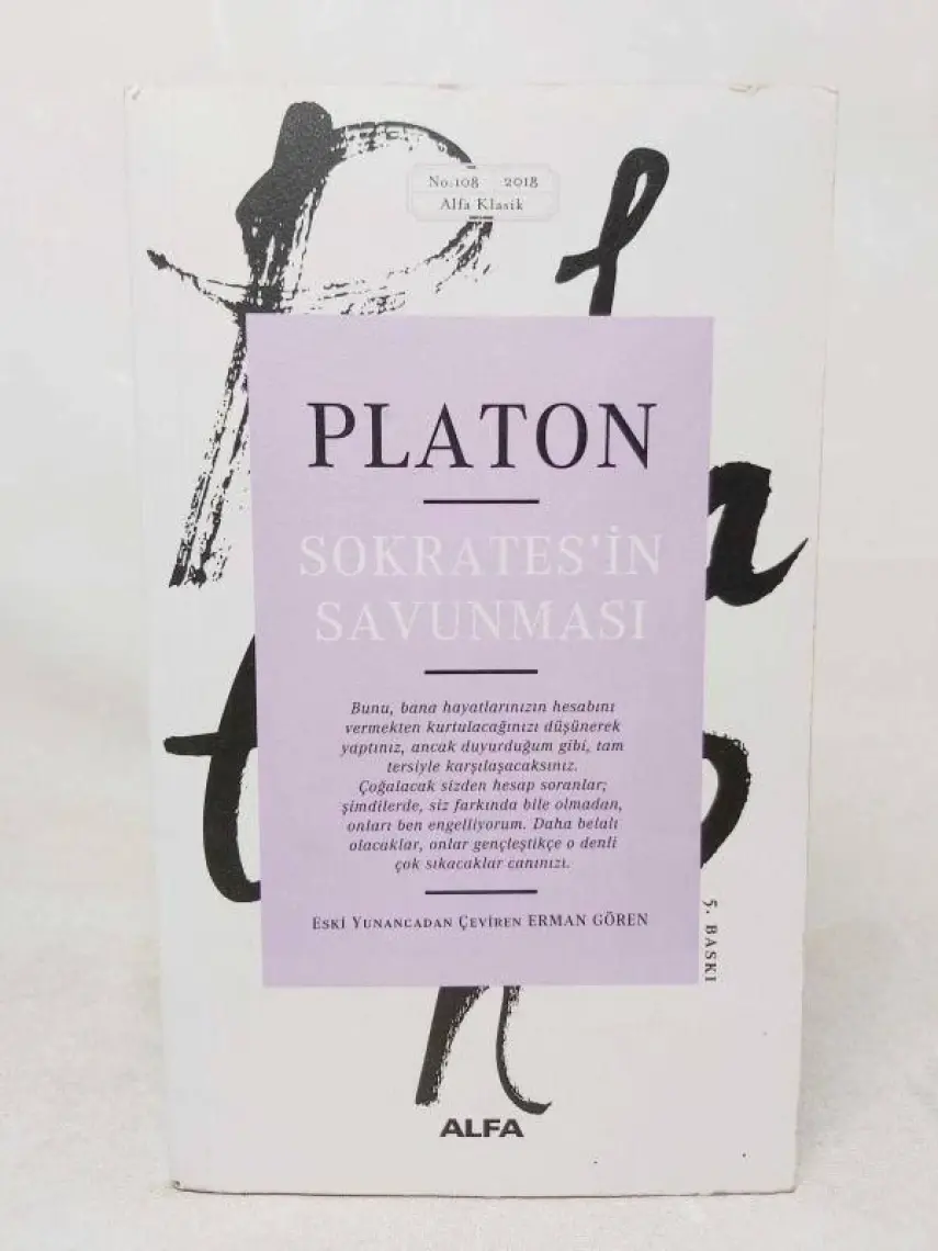 Sokrates’İn Savunması - Eski Yunancadan Çeviren Erman Gören-Platon (Eflatun)