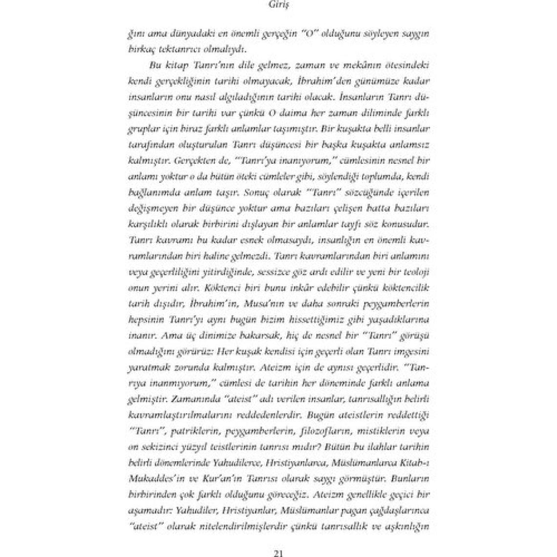 Tanrı'nın Tarihi - Karen Armstrong