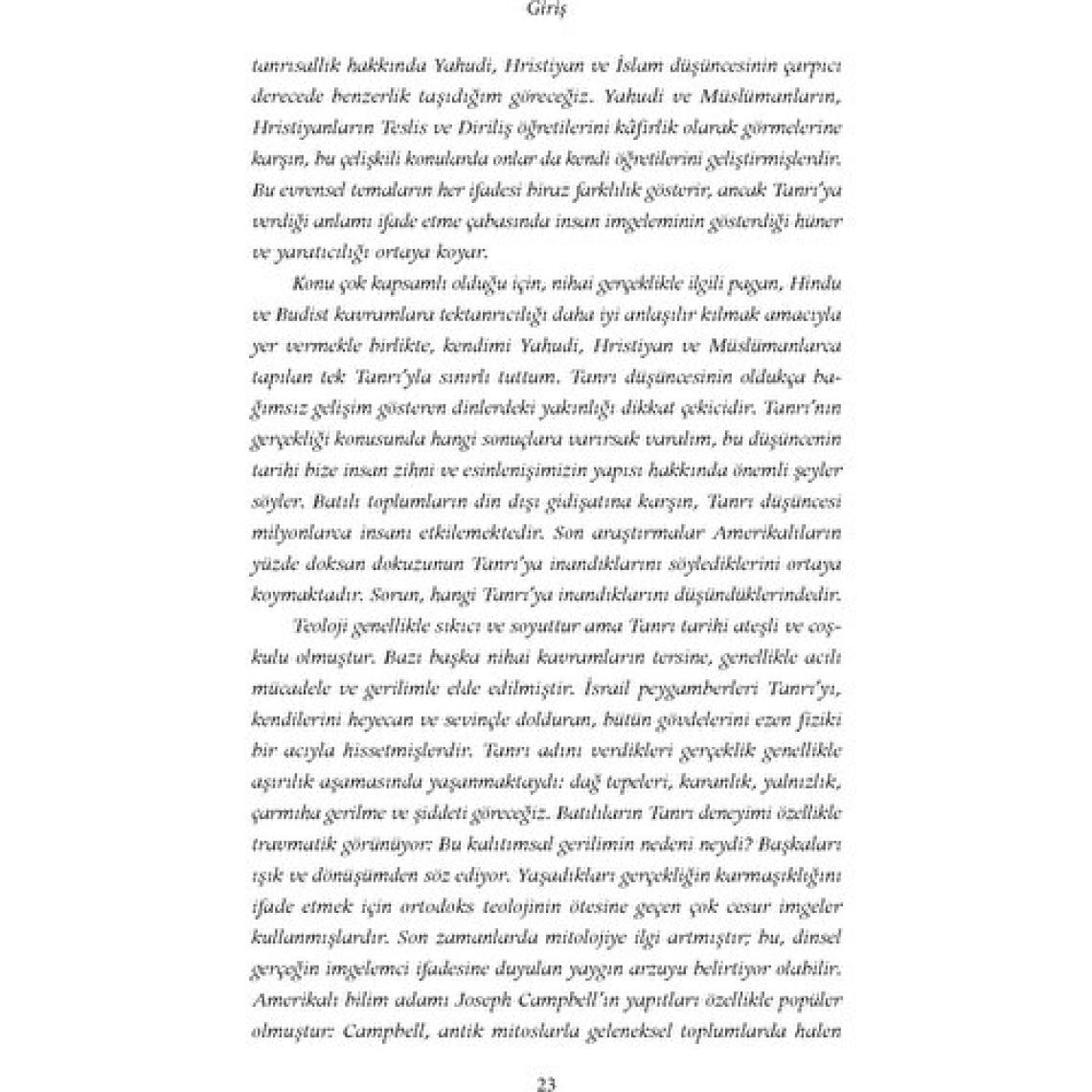 Tanrı'nın Tarihi - Karen Armstrong
