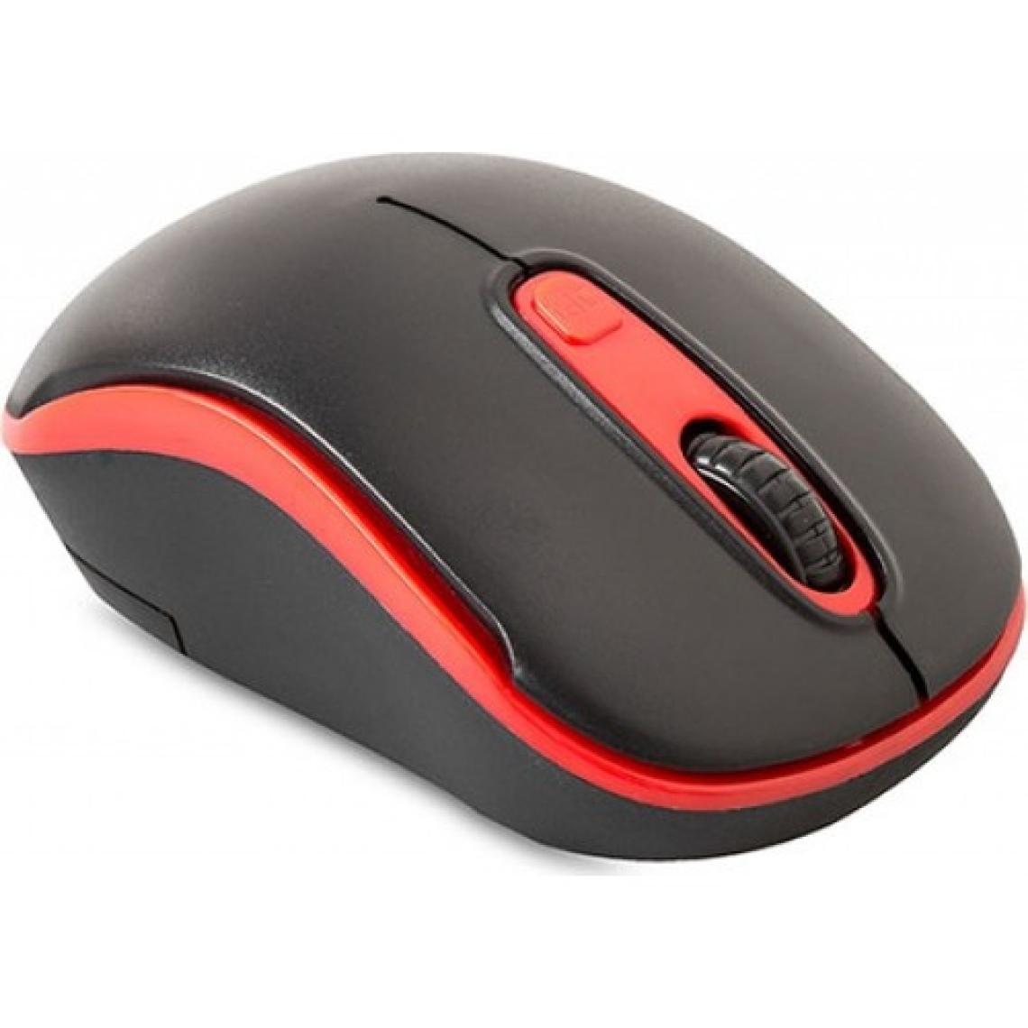 Everest SM-804 Siyah-Kırmızı Wireless Optik Mouse