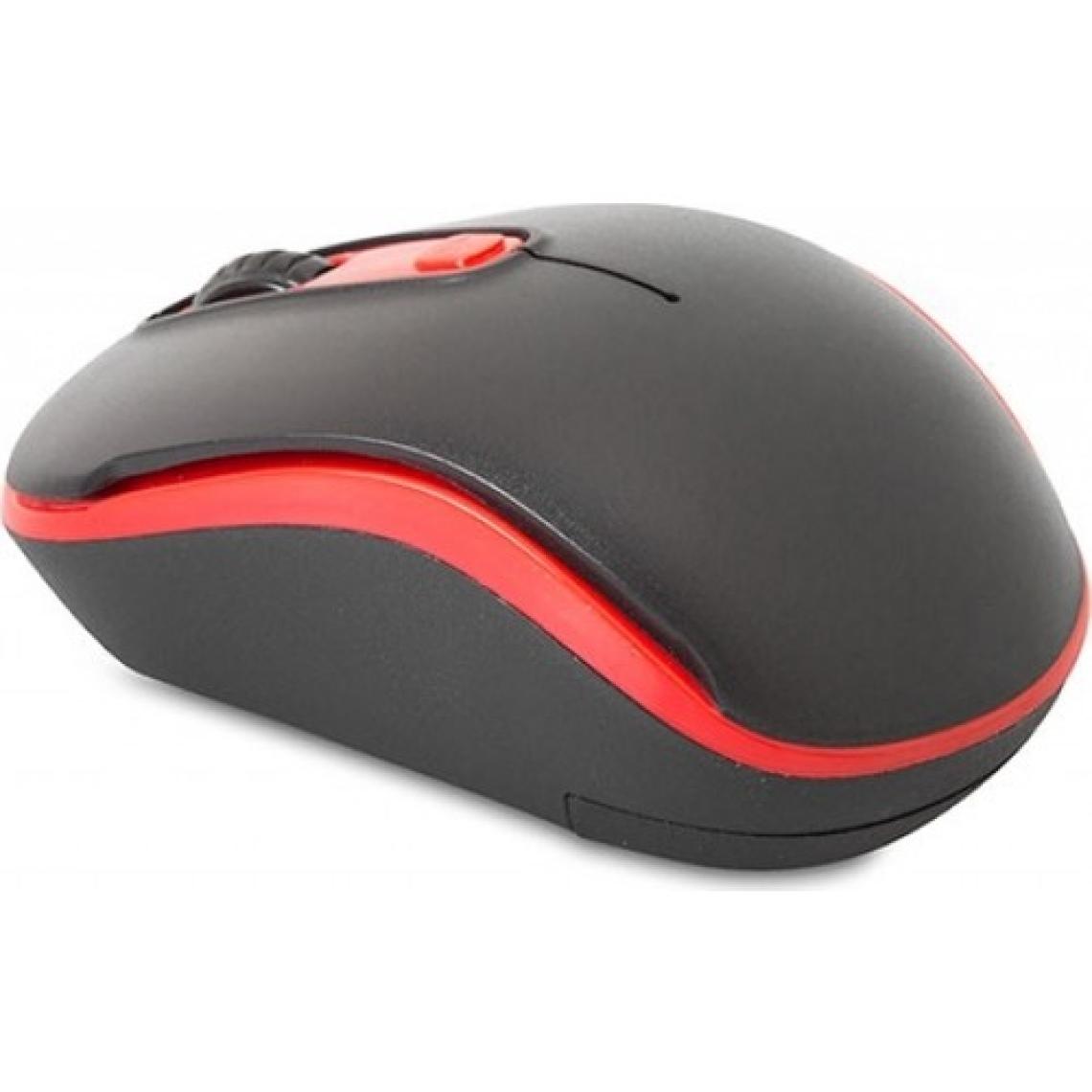 Everest SM-804 Siyah-Kırmızı Wireless Optik Mouse