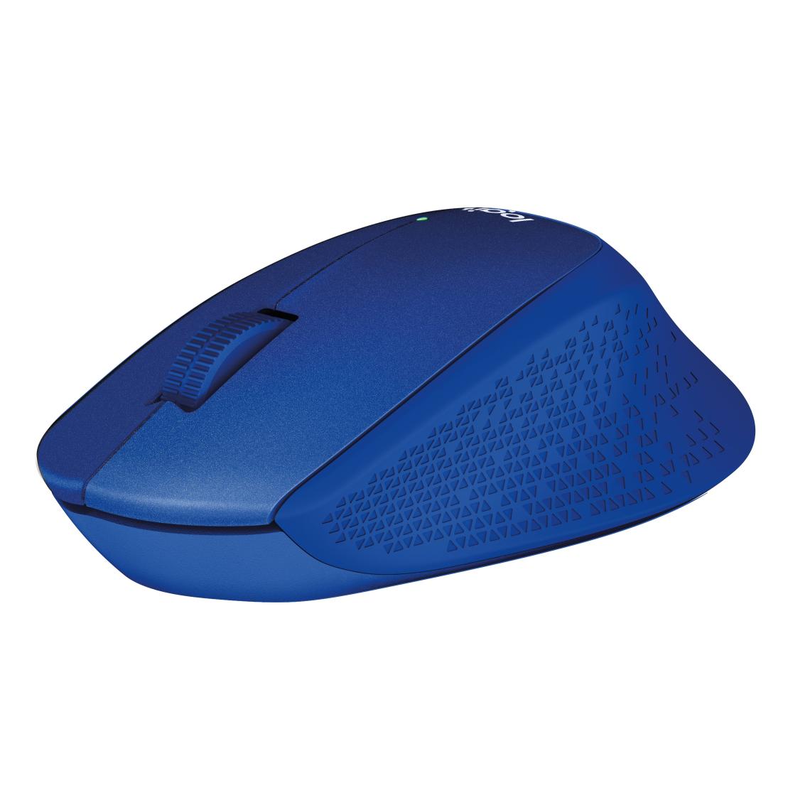 Logitech M330 Sessiz Kablosuz Optik Mouse - Mavi