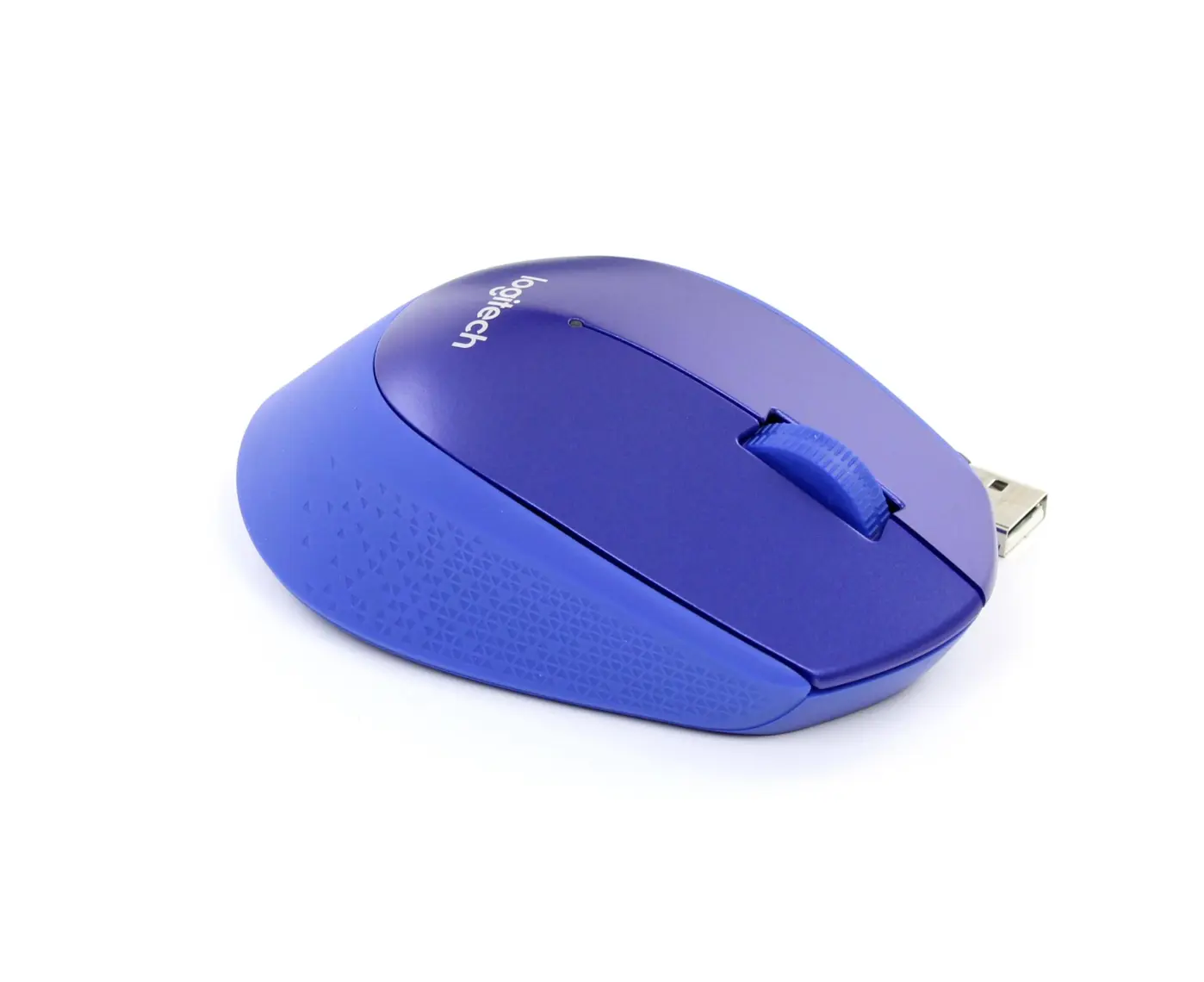 Logitech M330 Sessiz Kablosuz Optik Mouse - Mavi
