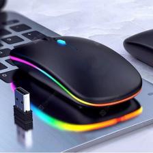 A2 Kablosuz Fare Wireless Mouse 4 Tuşlu Sessiz Şarj Edilebilir Dpı Kontrol