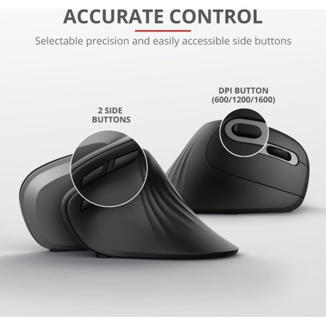 Trust 23507 Verro Ergo Wireless Mouse