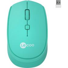 Lecoo WS202 Kablosuz 1200DPI 4 Tuşlu Optik Mouse Turkuaz