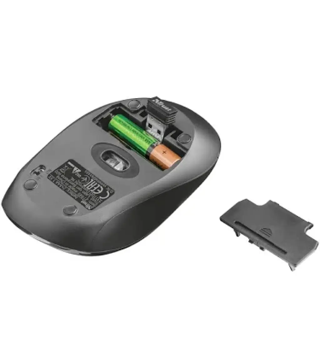 Trust 21949 Ziva Kablosuz Optik Mouse (Siyah)